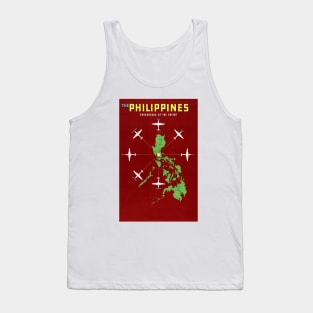 The Philippines, Crossroads Of The Orient 1953 Travel Poster Tank Top